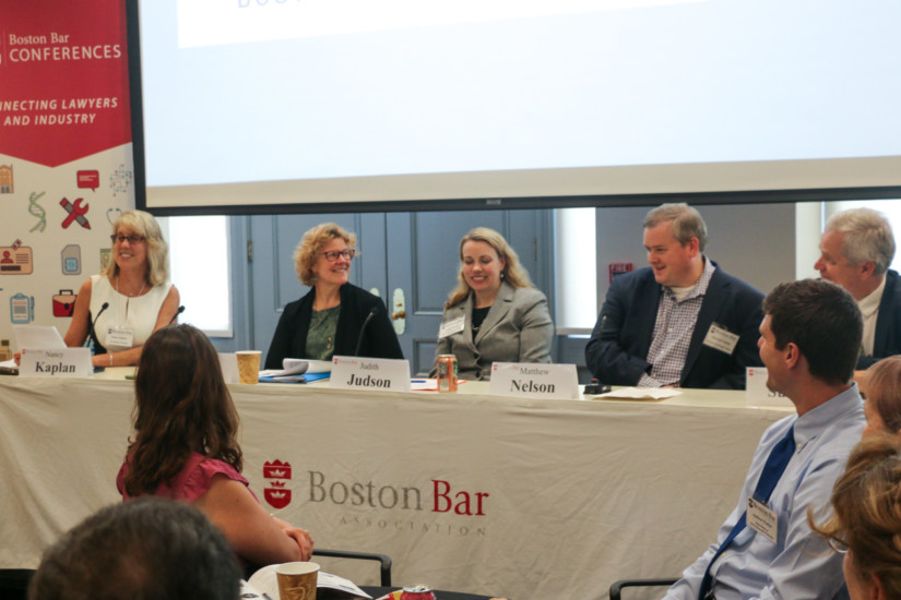 Panelists at an energy conference.