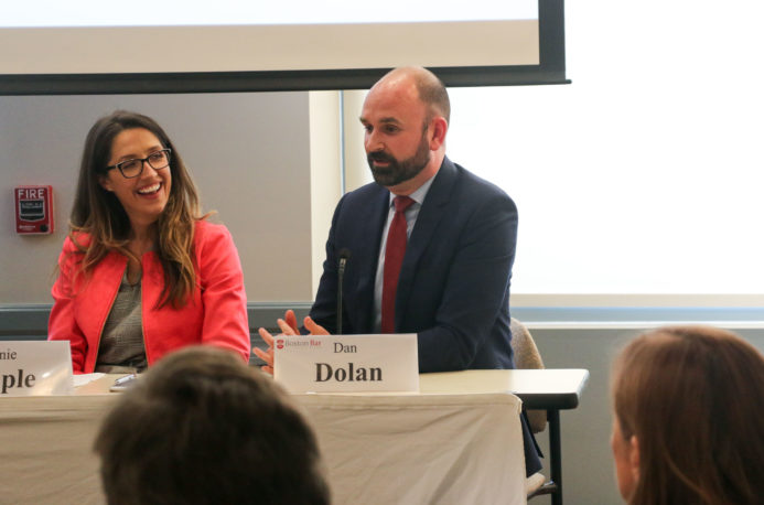 A panel speaker at the Energy Conference.