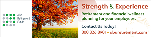 ABA Retirement Funds Strength & Experience Retirement and financial wellness planning for your employees. Contact Us Today! 800.826.8901 abaretirement.com